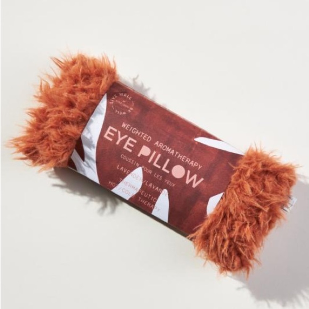 Anthropologie Mer-Sea & Co. Live Well, Be Well Thermapeutic Eye Pillow